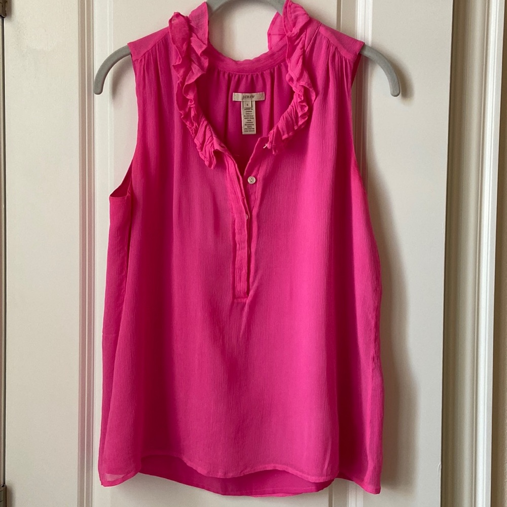 Hot pink Jcrew top